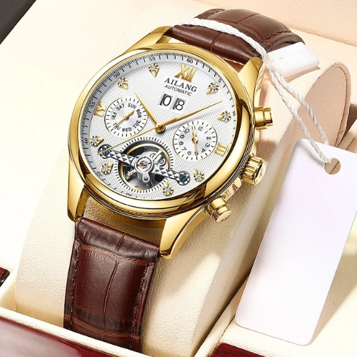 leather strap watch