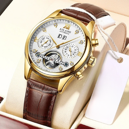 leather strap watch