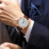 automatic watch, mwns watch leather strap, watches, watch, man watches, watches for men