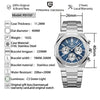 mens watches silver, chrono watch, stainless steel watch, watch, watches, mens watch