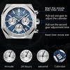 mens watches silver, chrono watch, stainless steel watch, watch, watches, mens watch