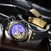 mechanical watch, mechanic watch, luxury watch, mens watch leather strap,  mens watch mechanic