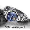 Mens-Watch-waterproff-Silver