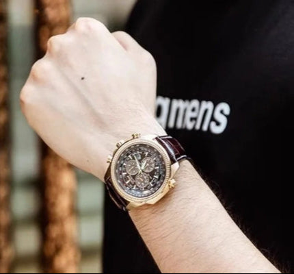 man watches